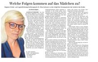 Siegener Zeitung: Ein Jahr nach dem Fall Attendorn: Mit welchen Folgen wird das M&auml;dchen zu k&auml;mpfen haben, Frau Dr. Aulmann?
